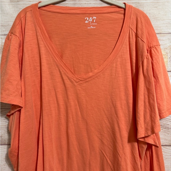 Tangerine shortsleeved shirt - Picture 7 of 11